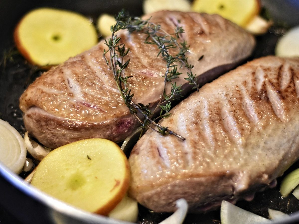 Kaczka z Trzebnicy z miso i śliwką